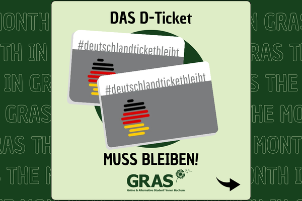 2 Deutschlandtickets mit dem Titel Das D-Ticket muss bleiben!